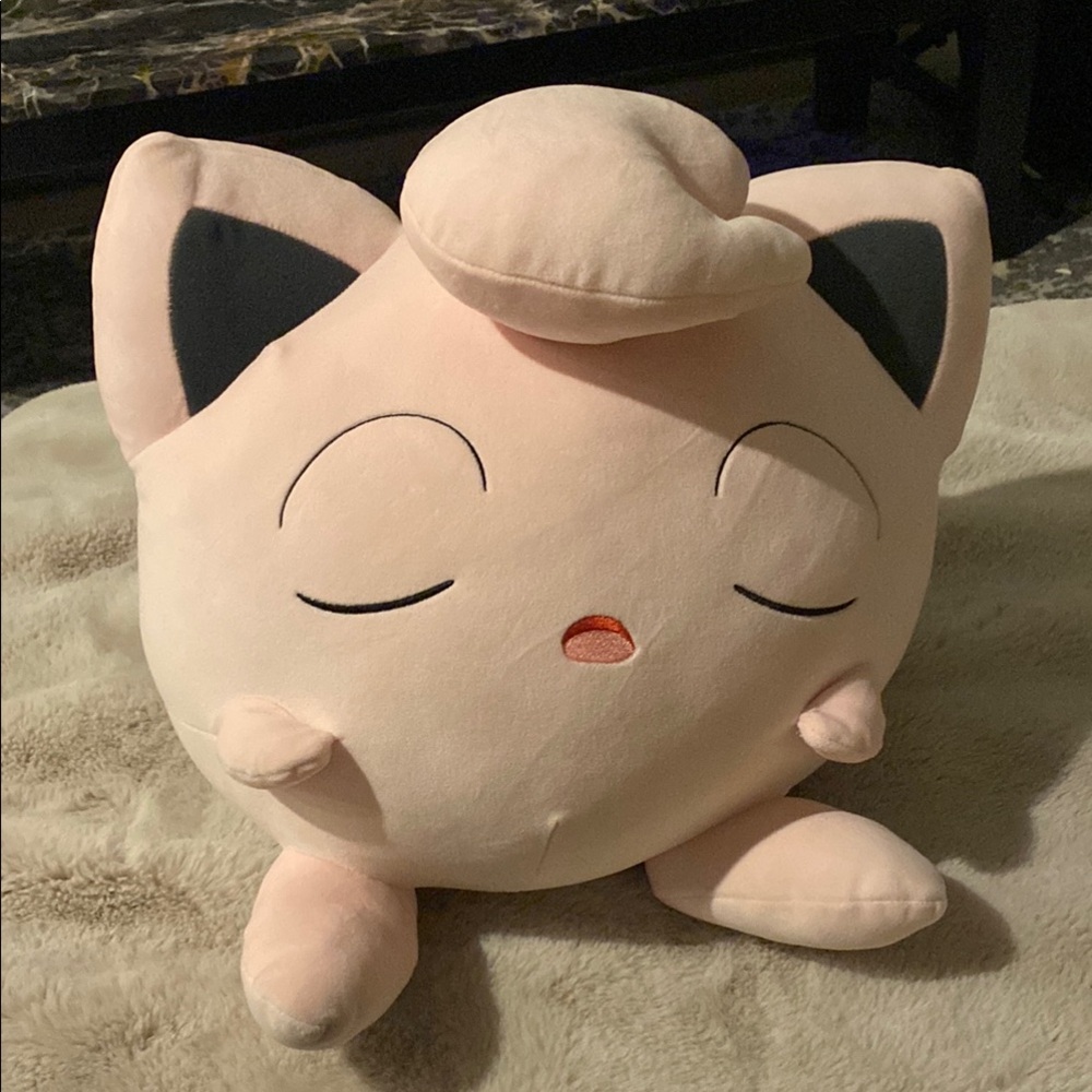Sleeping Jigglypuff Plush - Excellent Condition - Heavy - Jazzwares - Picture 2 of 6